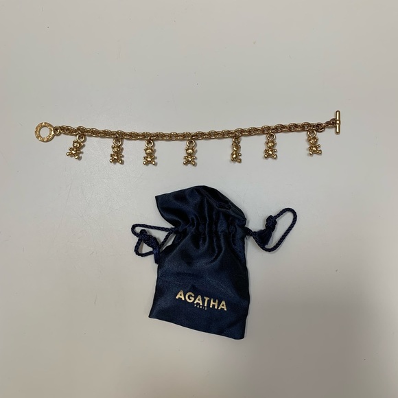 Agatha Paris teddy bear bracelet - Picture 2 of 4